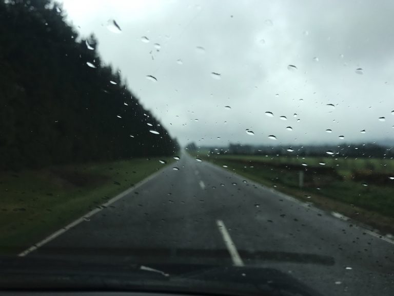 Rainy roads