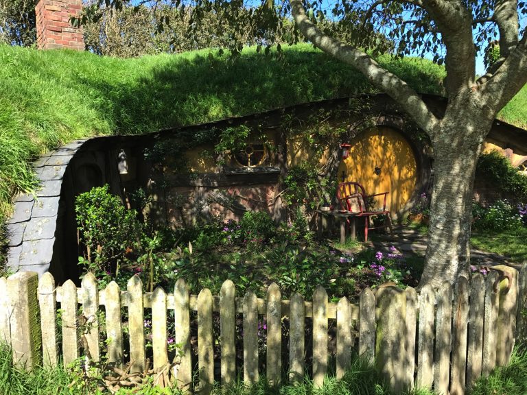 The first Hobbit house