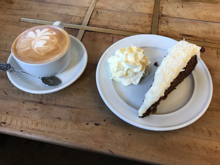 Coffee and Carrot Cake