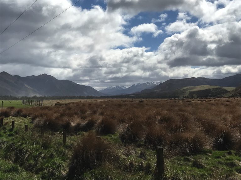 Mountains in South New Zealand