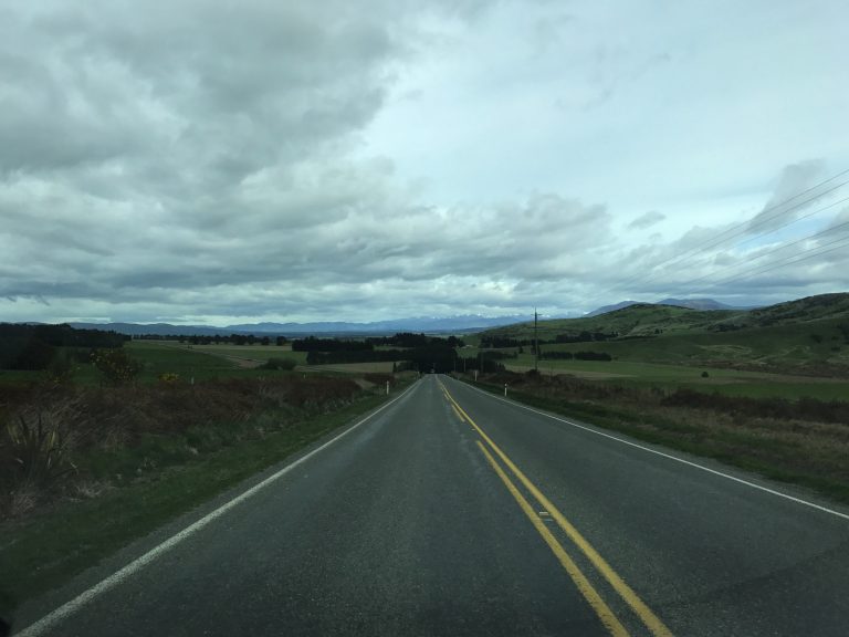 Road to Te Anau