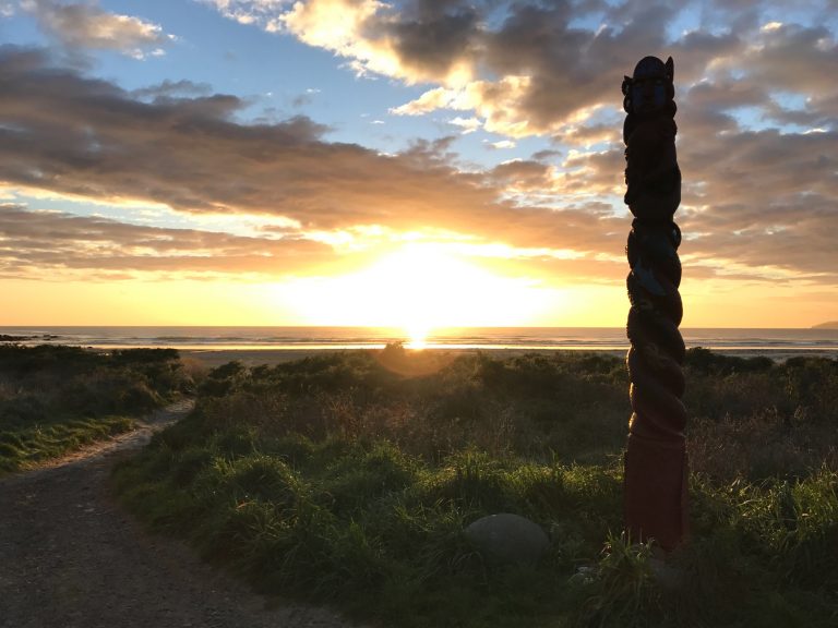 Sunrise in New Zealand