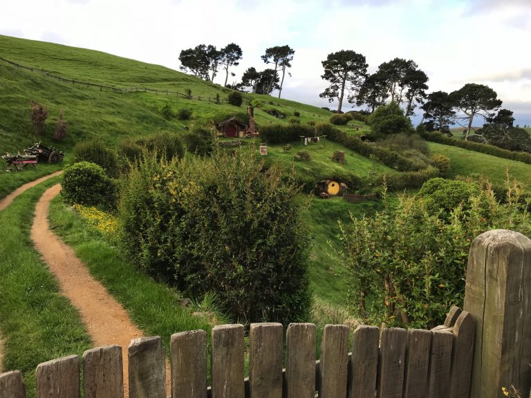 The path where Bilbo walked