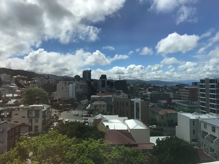 View from my room in Willis Wellington Hotel