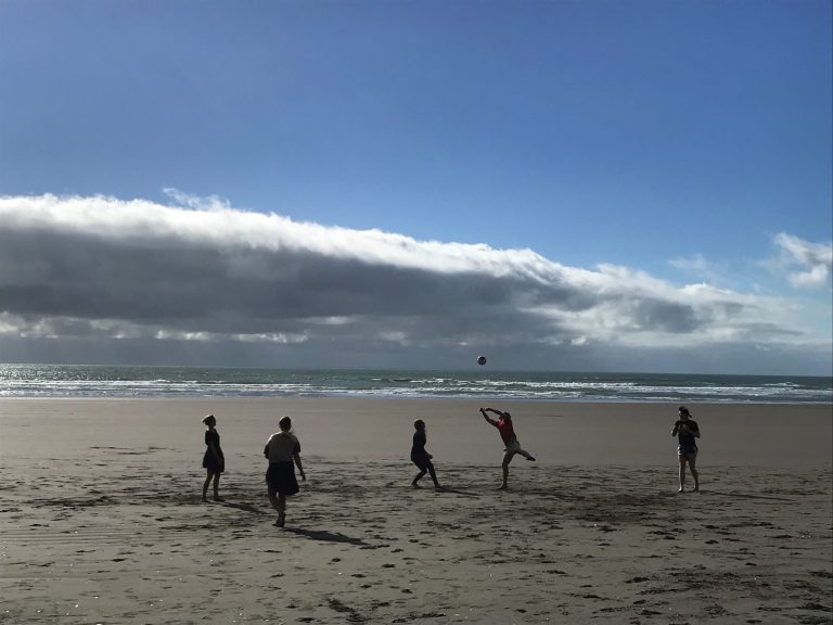 Volleyball at the beach